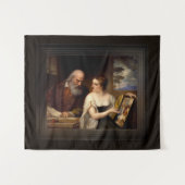 Tenture Philosophie et art chrétien par Daniel Huntington (Devant (Horizontal))