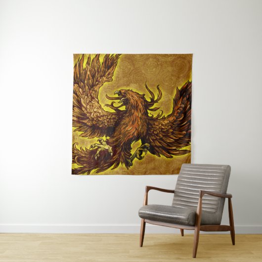 Tenture Phoenix (En situation)