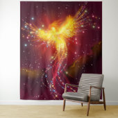 Tenture Phoenix en vol (En situation)