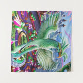 Tenture Phoenix magique (Devant (Horizontal))