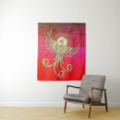 Tenture Phoenix Rising (En situation)