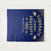 Tenture Photo Booth Arrière-plan de la Marine moderne (Devant (Horizontal))