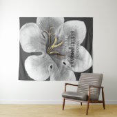 Tenture Photo Booth Mariage noir et blanc (En situation (horizontale))