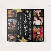 Tenture Photo Collage 30th Birthday Party Contexte (Devant (Horizontal))