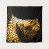 TENTURE PHOTO DE CLOSEUP DE LEOPARD (Devant (Horizontal))