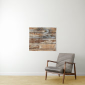 Tenture Photo de clôture en bois brun (En situation (horizontale))