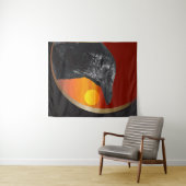 Tenture Photo de Corbeau des oiseaux noirs (En situation (horizontale))