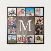 Tenture Photo de Custom Collage Rustic Farmhouse Family (Devant)
