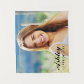 Tenture Photo de fin d'études du diplômé de la promotion 2 (Devant)