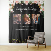 Tenture Photo de fin d'études secondaires Floral Tapisseri (En situation)