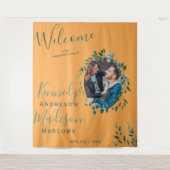 Tenture Photo de la fête de fiançailles Eucalyptus Marigol (Devant)