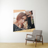 Tenture Photo de remise de diplôme moderne naturel (En situation)