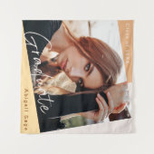 Tenture Photo de remise de diplôme naturel moderne (Devant (Horizontal))