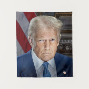 Tenture Photo du portrait du président officiel Donald Tru