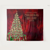 Tenture Photo du stand de Noël Fête (Devant (Horizontal))