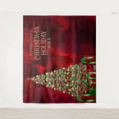 Tenture Photo du stand de Noël Fête (Devant)