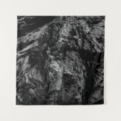 Tenture Photo en niveaux de gris de roche (Devant)