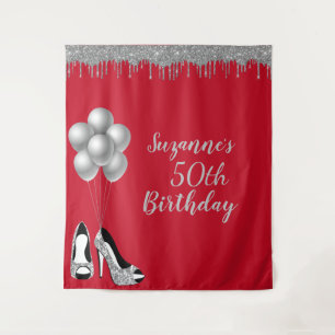 Tenture Photo en toile de fond 50e anniversaire Parties sc