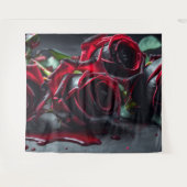 Tenture Photo Mariage gothique Rose Contexte (Devant (Horizontal))