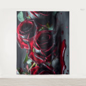 Tenture Photo Mariage gothique Rose Contexte (Devant)