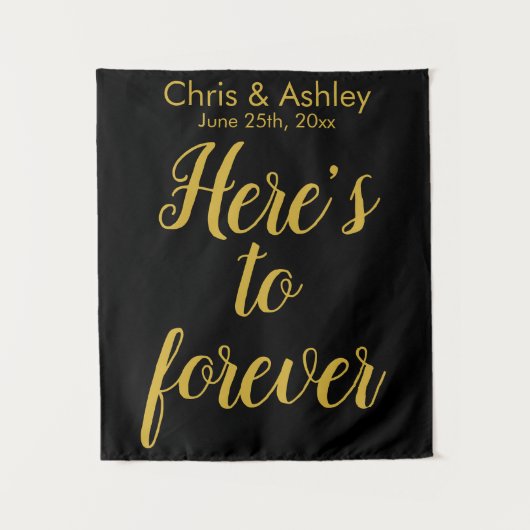 Tenture Photo Mariage moderne Booth Arrière-plan Photo Pro (Devant)