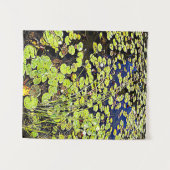 Tenture Photo Pond Lily Pads and Reeds (Devant (Horizontal))