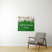 Tenture Photobooth de réception de mariage personnalisé av (En situation (horizontale))