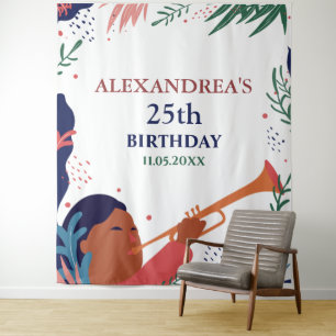 Tenture Photobooth personnalisé pour fête d'anniversaire a