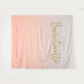 Tenture Photobooth pour enterrement de vie de jeune fille (Devant (Horizontal))