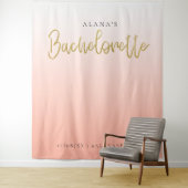 Tenture Photobooth pour enterrement de vie de jeune fille (En situation)