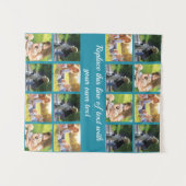 Tenture photocollage et texte (Devant (Horizontal))