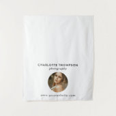 Tenture Photographe Pop Up Shop Table Runner Bannière (Devant)