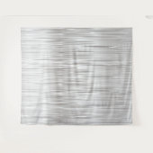 Tenture Photographie blanc Argent Chic Faux Tinsel fond (Devant (Horizontal))