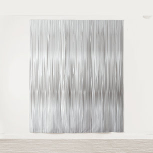 Tenture Photographie blanc Argent Chic Faux Tinsel fond