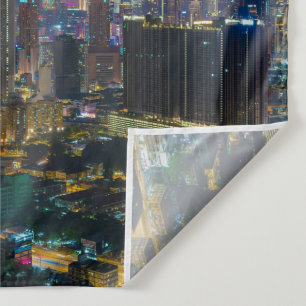 Tenture Photographie de paysage urbain vibrant