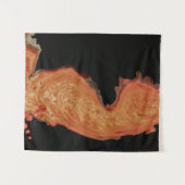 Tenture Photographie de peinture rouge (Devant (Horizontal))