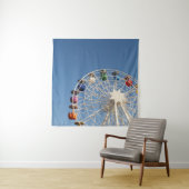 Tenture Photographie de vers oeil ferris roue (En situation)