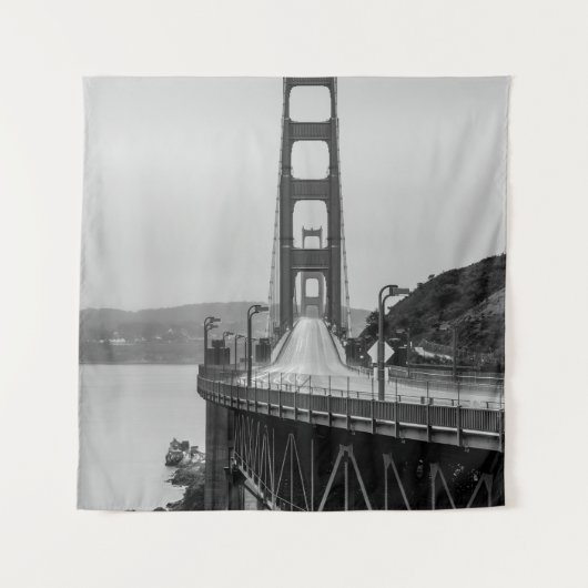 TENTURE PHOTOGRAPHIE GRASCALE DU PONT CÂBLE (Devant)