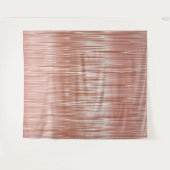 Tenture Photographie rose d'or Selfie Faux Tinsel (Devant (Horizontal))