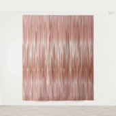 Tenture Photographie rose d'or Selfie Faux Tinsel (Devant)