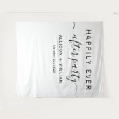 Tenture Photomaton de réception de mariage (Devant (Horizontal))