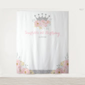 Tenture Photomaton pour l'anniversaire de la princesse à l (Devant)