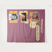 Tenture Photos d'âge 21e fête de Bourgogne fond (Devant (Horizontal))