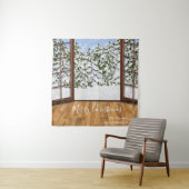 Tenture Photos de Noël Contexte Scène d'hiver (En situation)