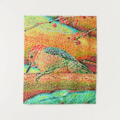 Tenture Pic coloré dans la mosaïque de Tree Faux (Devant)