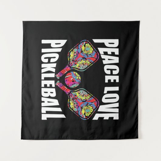 Tenture Pickleball Paddle Design (Devant (Horizontal))