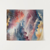Tenture Pics Pastel et eaux calmes (Devant (Horizontal))