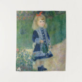 Tenture Pierre Auguste Renoir A Girl with a Watering Can (Devant)