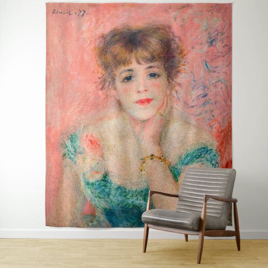 Tenture Pierre-Auguste Renoir - Actrice Jeanne Samary (En situation)
