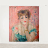 Tenture Pierre-Auguste Renoir - Actrice Jeanne Samary (Devant)